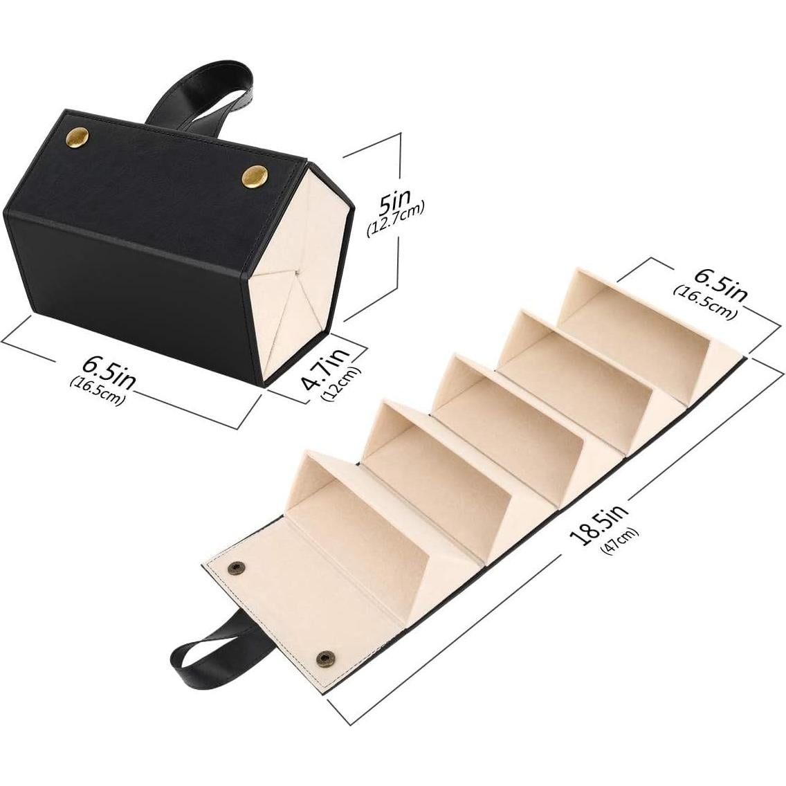 Organizador de Gafas de Sol Storescent 5 Ranuras Plegable