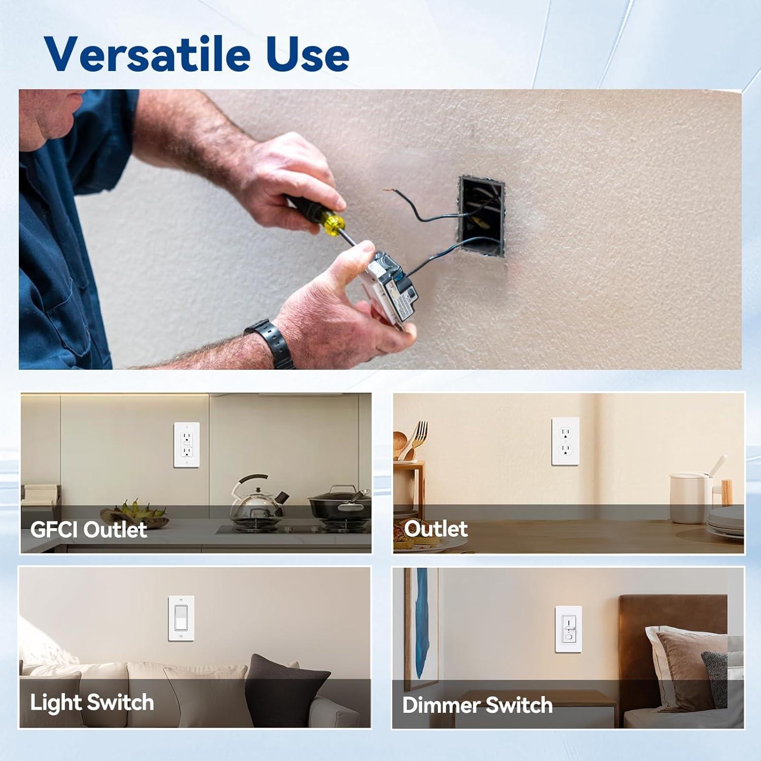 Caja Eléctrica de PVC 1-Gang Togalonn 22 cm³ Paquete de 6