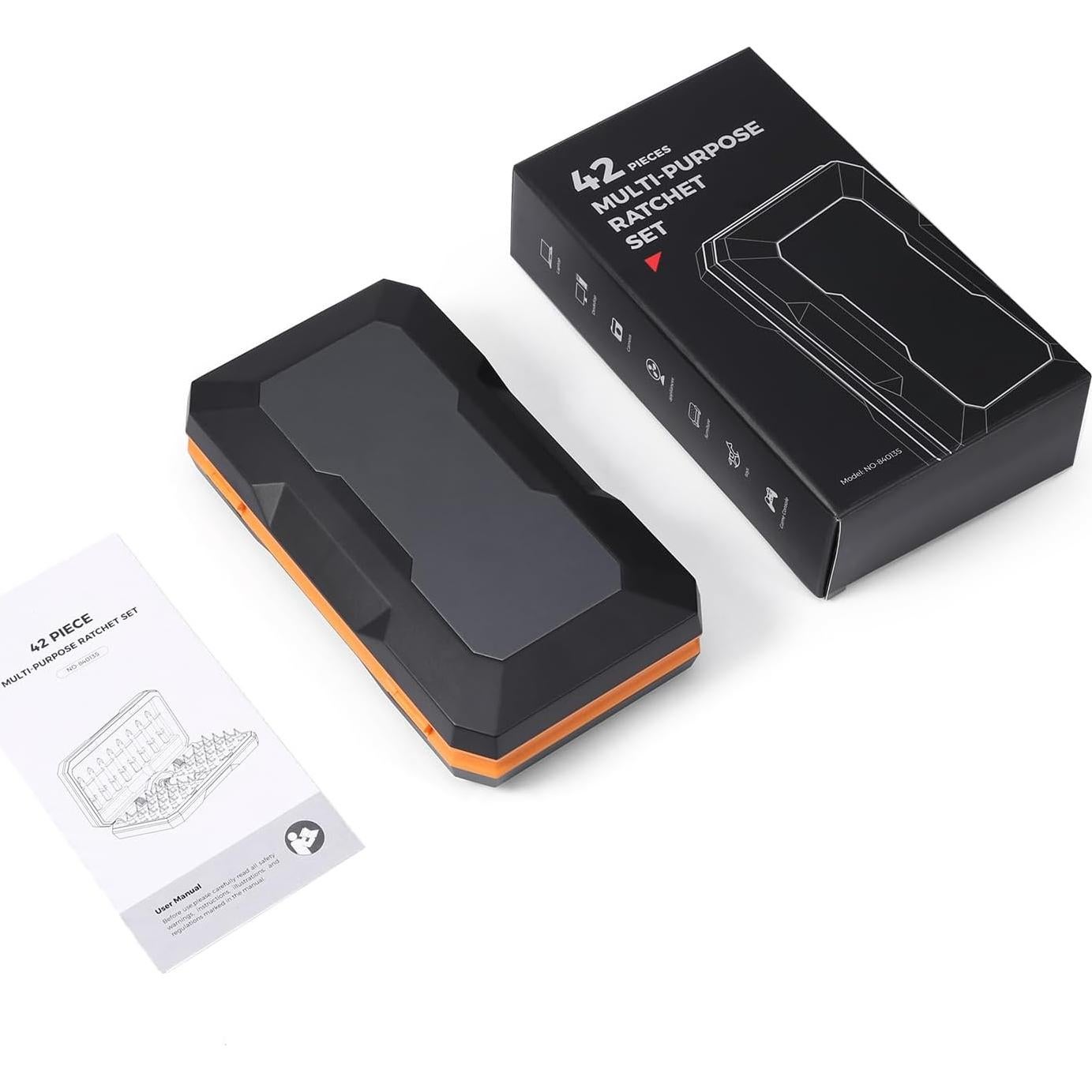 Juego de Destornilladores Magnéticos Criacr 42 en 1 con Mango de Carraca