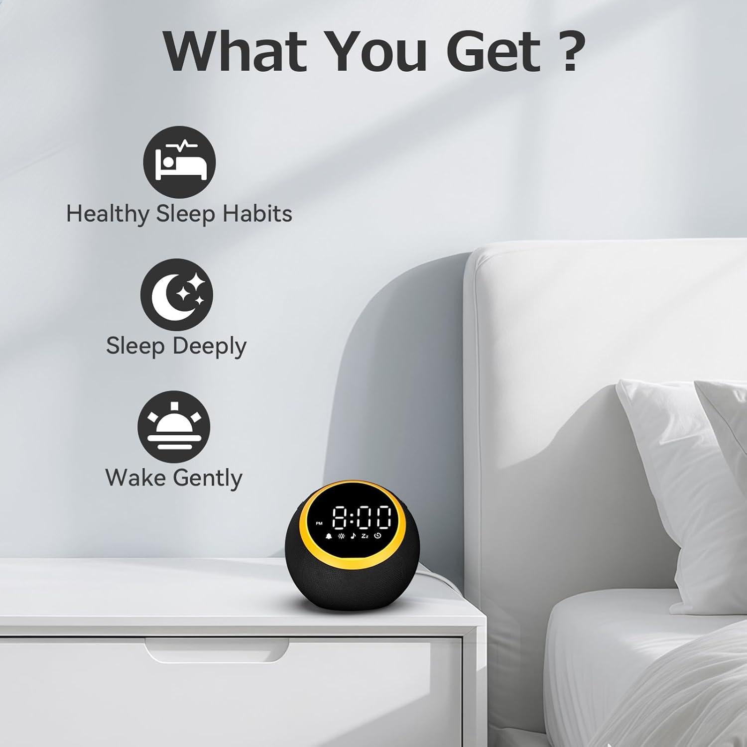 Máquina de Sonido para Dormir Shenzhen SM01 - 30 Sonidos Relax