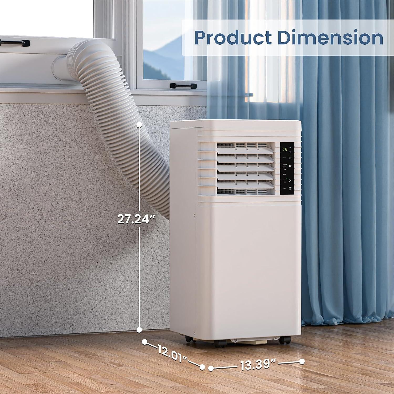 Aire Acondicionado Portátil 8000 BTU Antarctic Star Blanco