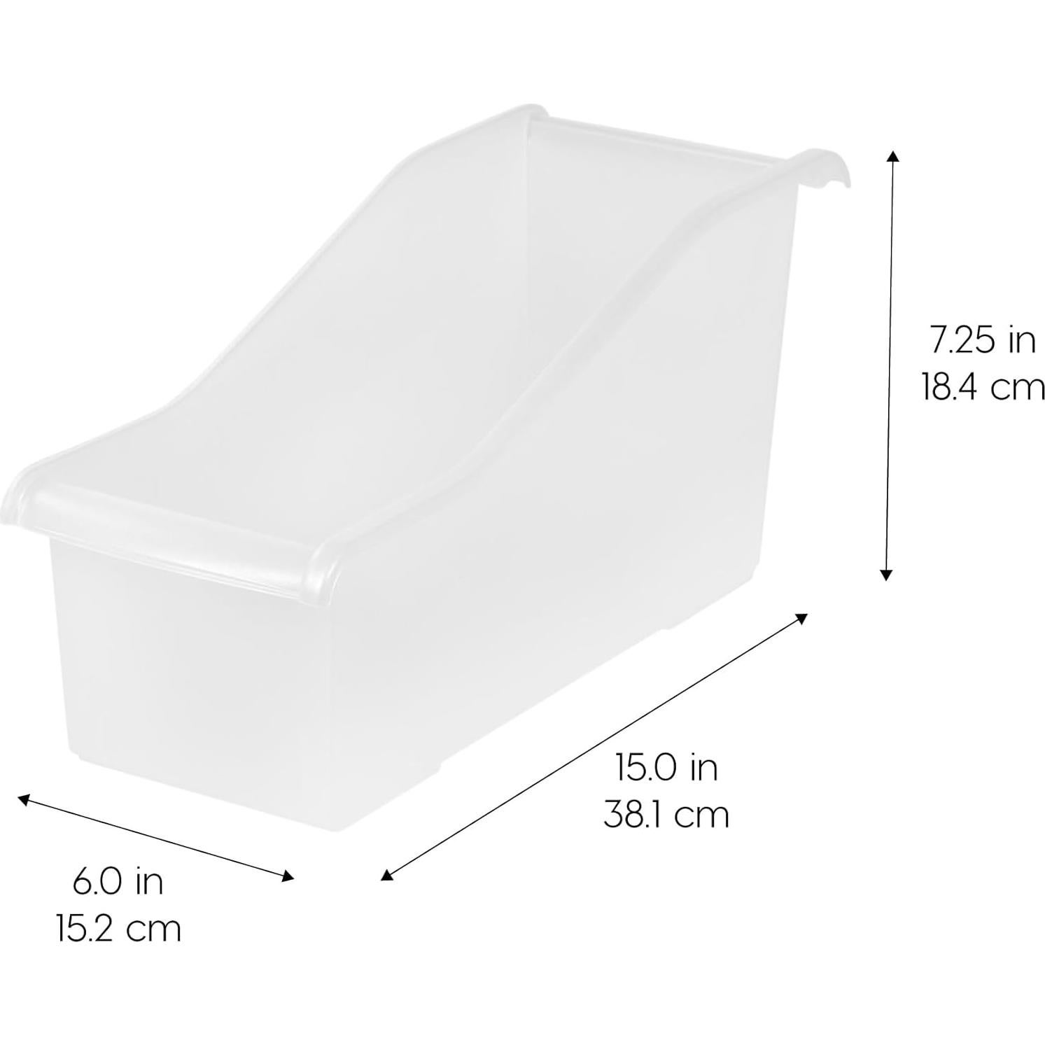 Contenedor de Revistas IRIS USA, Paquete de 8, 38.1x15.2x18.4cm