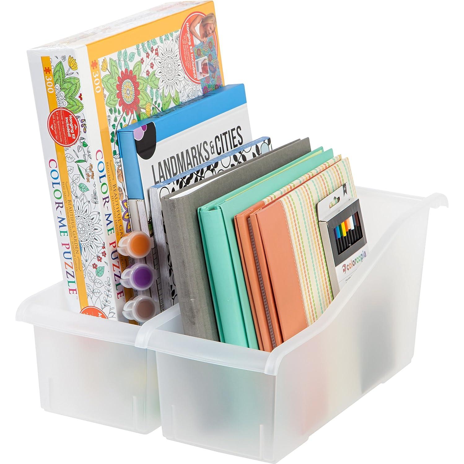 Contenedor de Revistas IRIS USA, Paquete de 8, 38.1x15.2x18.4cm