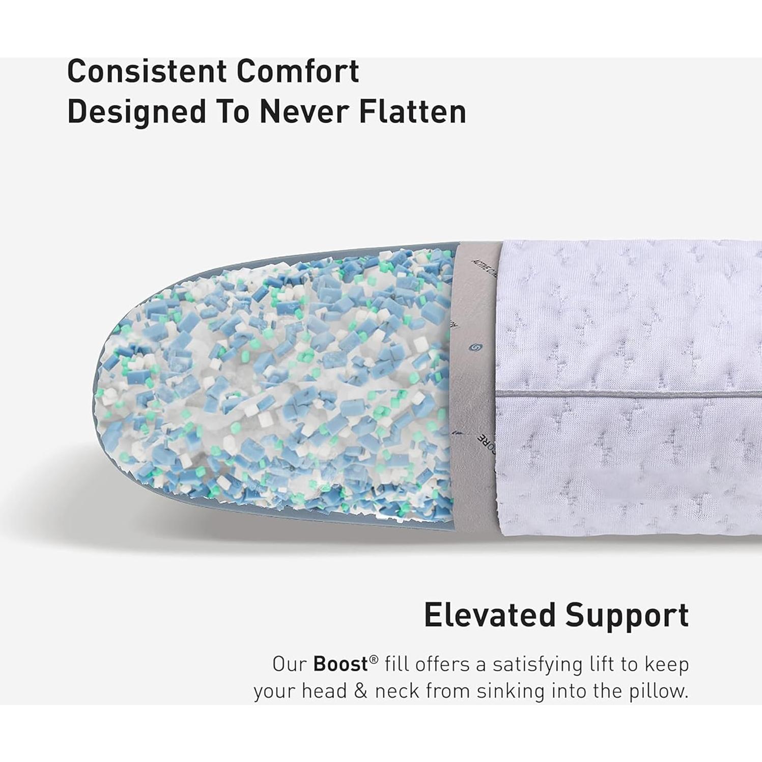 Almohada Bedgear Balance Performance 0.0 - Firmeza Media - 66x50.8cm