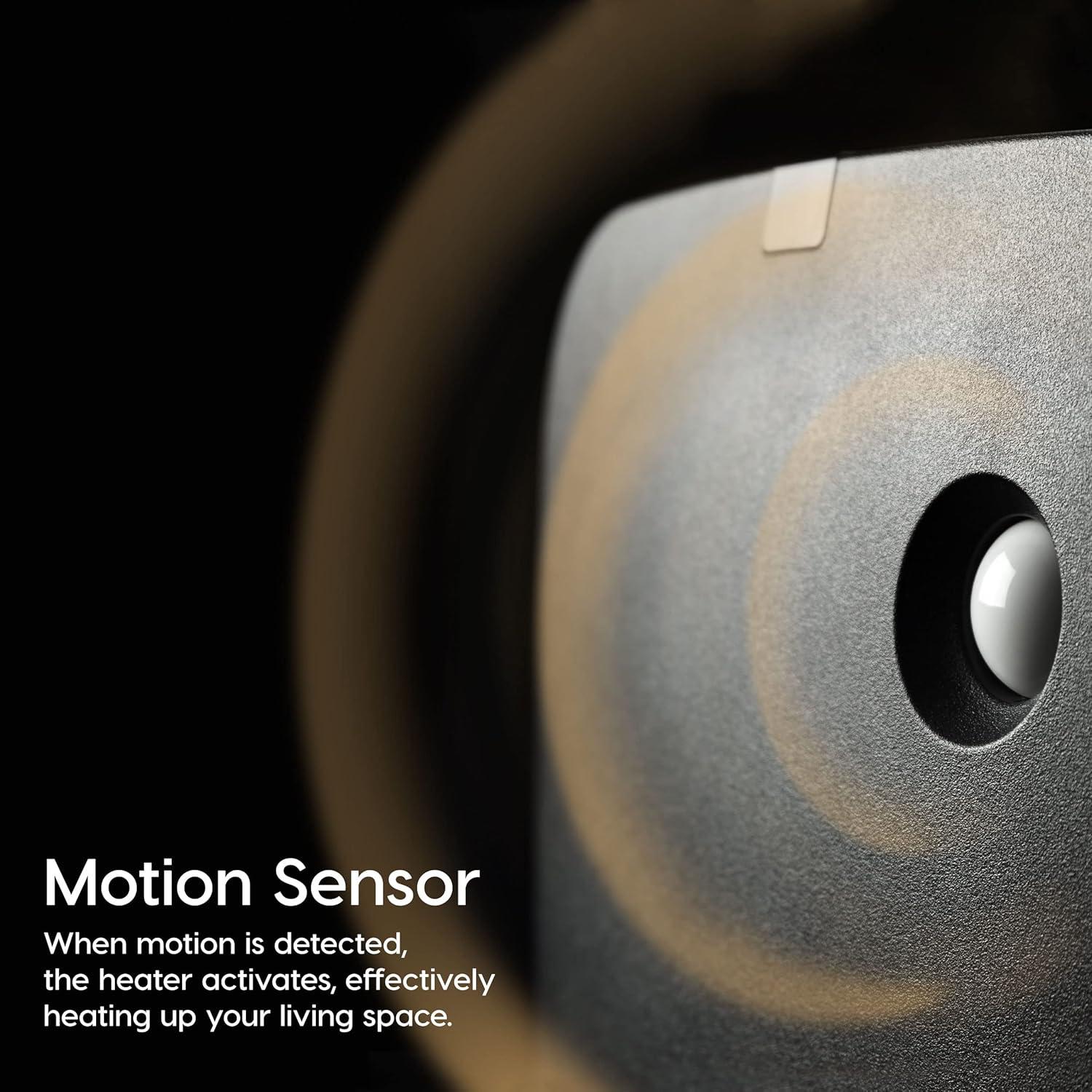 Calefactor Portátil IRIS USA 1500W con Sensor de Movimiento