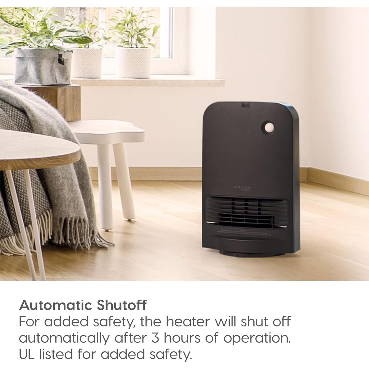 Calefactor Portátil IRIS USA 1500W con Sensor de Movimiento