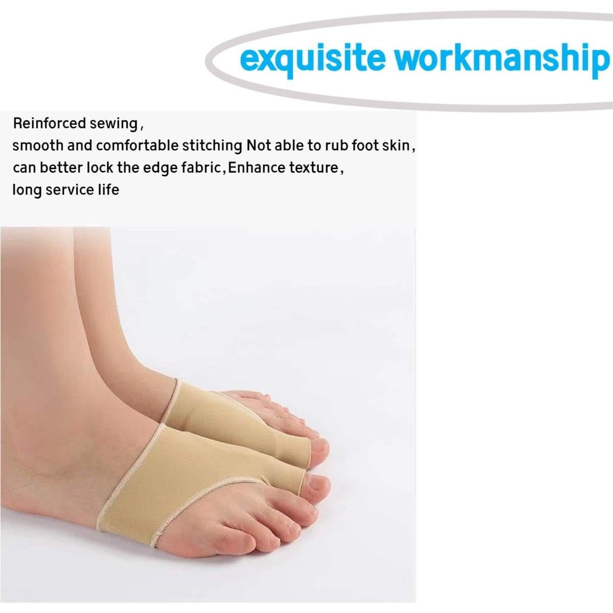 Cojines Correctores de Juanetes Eitonbu - Set de 4 Piezas Mediano