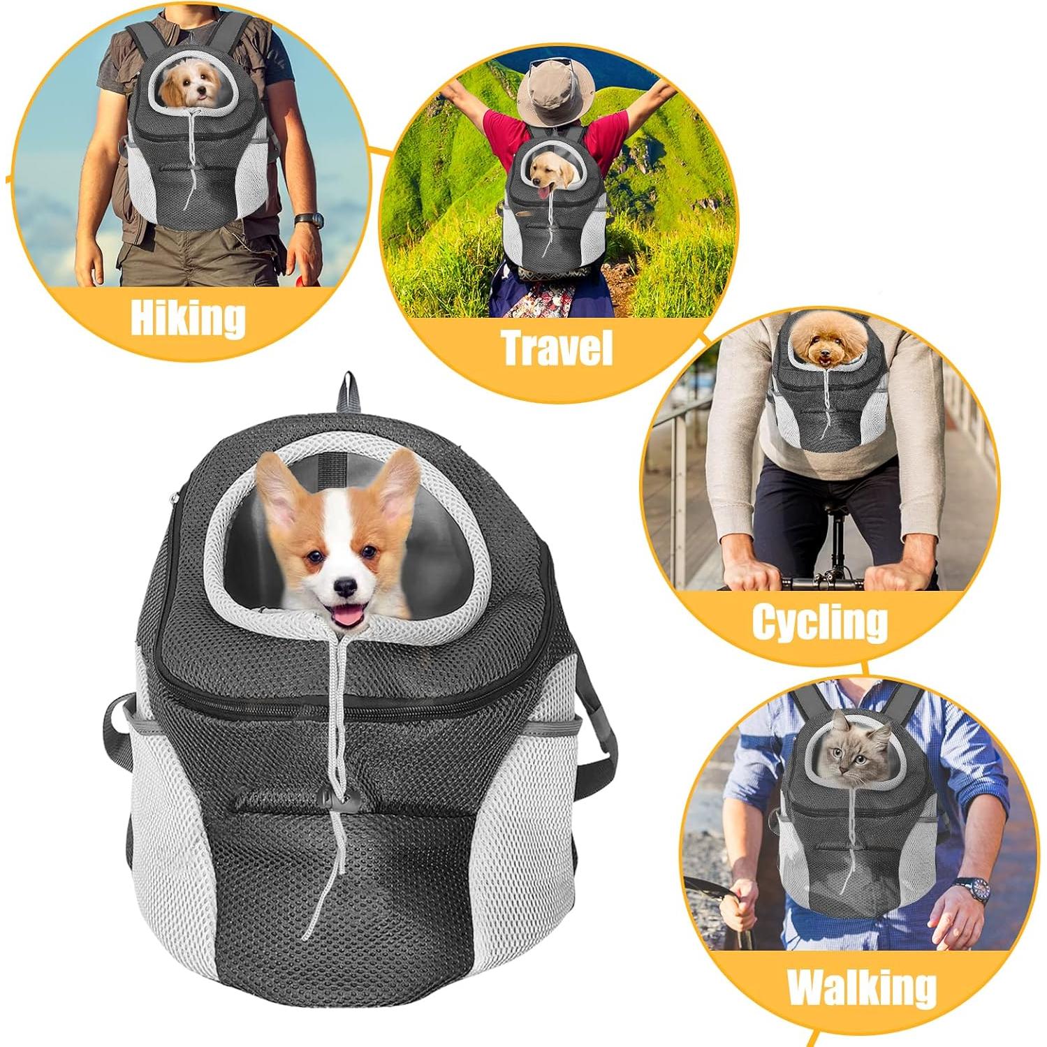 Mochila Transportadora para Perros Fhiny, Tamaño S y M