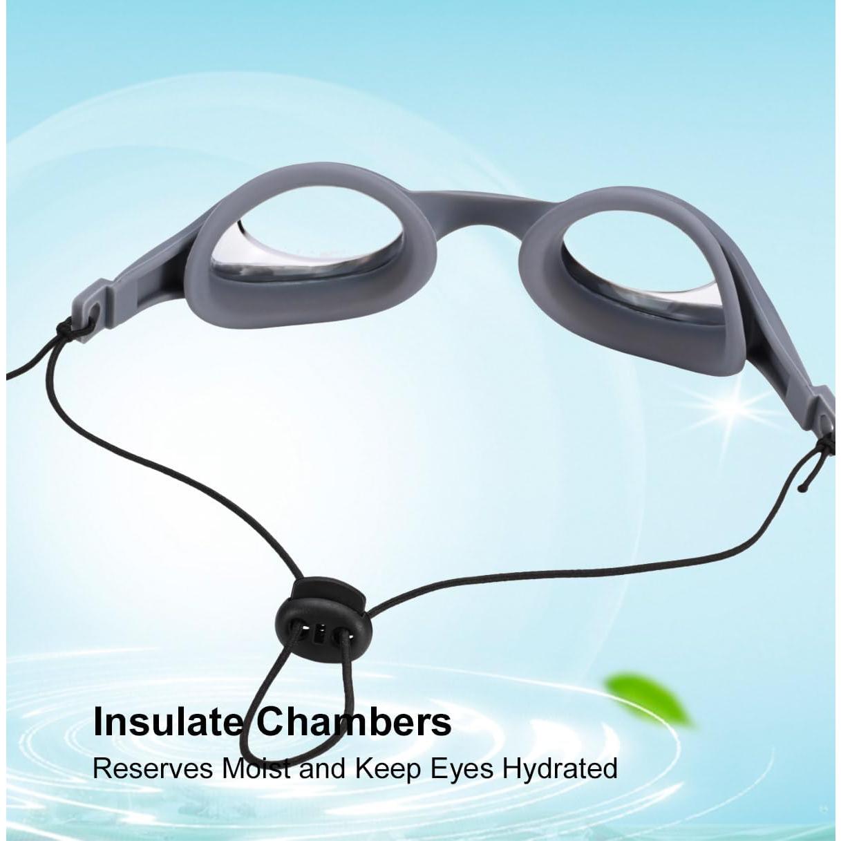 Mascarilla Hidratante para Ojos Secos WAHAH CPAP 3D Cristal