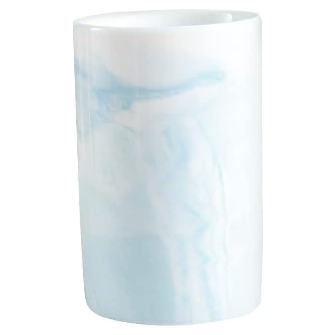 Taza de cerámica RabyLeo estilo mármol azul 300 ml