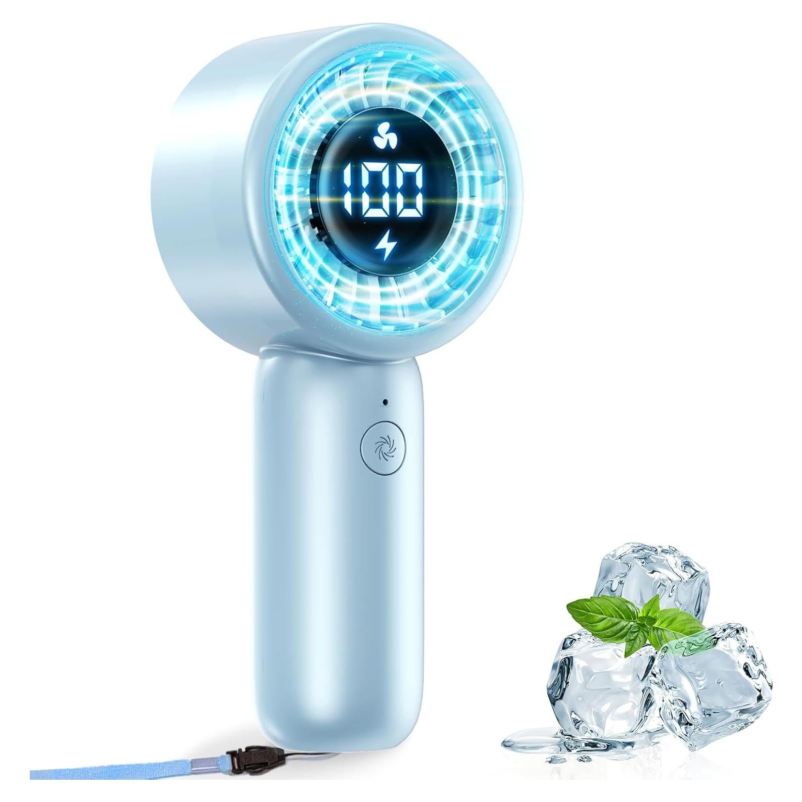 Ventilador de Mano BEYYON F2520 Turbo Recargable LED 10m