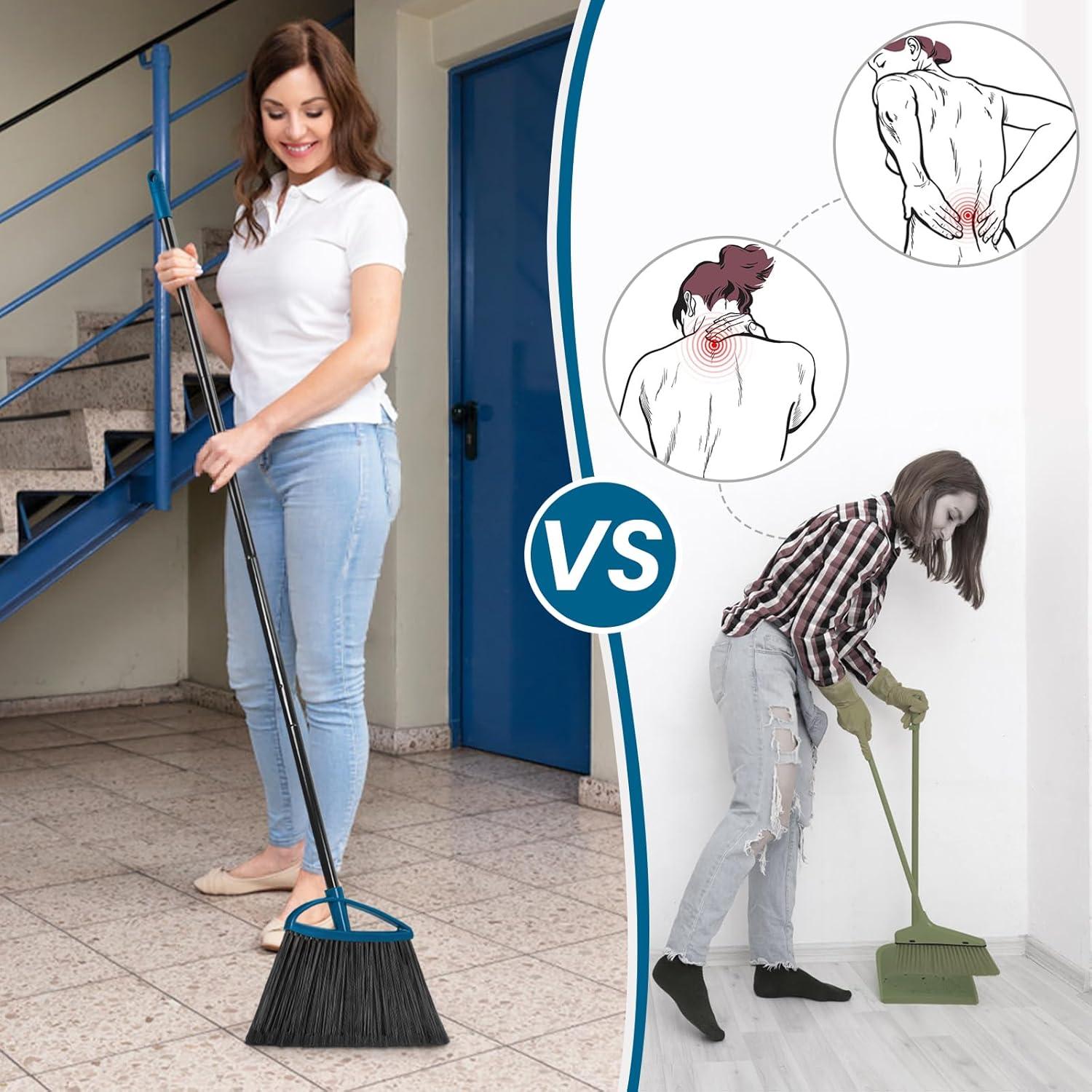 Escoba Exterior MAVRIZ JQ08-1 con Mango Largo 152.4 cm