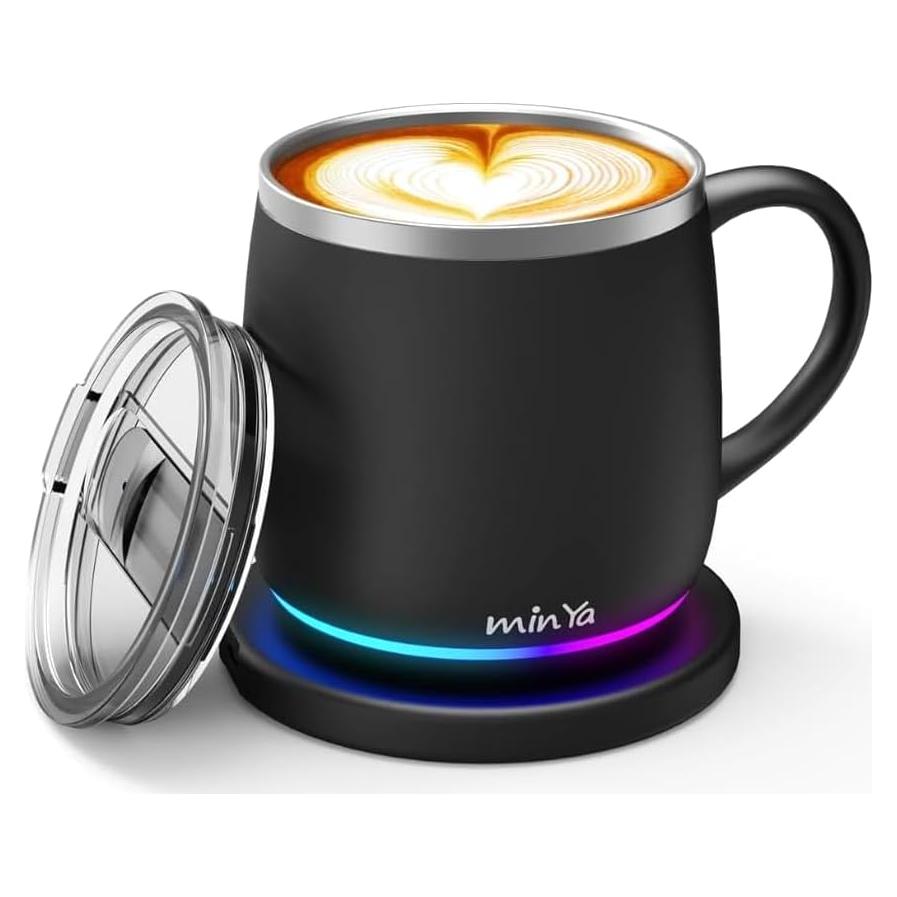 Taza Inteligente Min Ya 400ml Control de Temperatura LED RGB