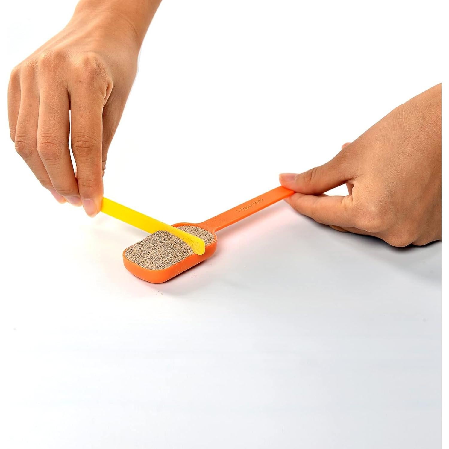 Juego de Tazas y Cucharas Medidoras DOTINGHUX 15 Piezas