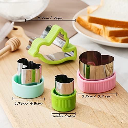 Juego de Cortadores de Galletas Acero Inoxidable 14Pcs Animales