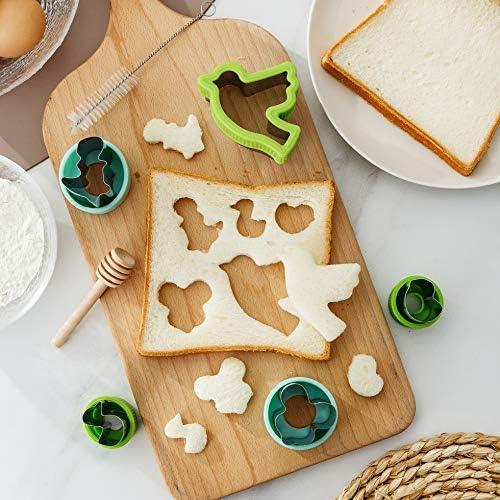 Juego de Cortadores de Galletas Acero Inoxidable 14Pcs Animales