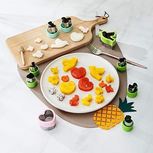 Juego de Cortadores de Galletas Acero Inoxidable 14Pcs Animales