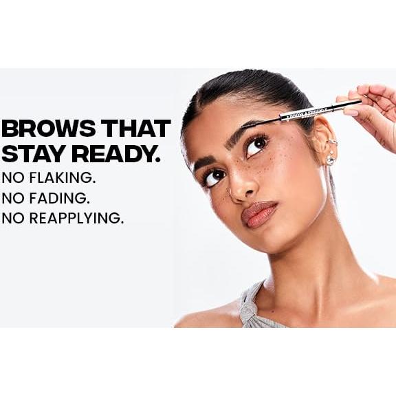 Gel Tinte para Cejas y Lápiz de Pecas Sacheu 2 en 1 Tostado Rubio