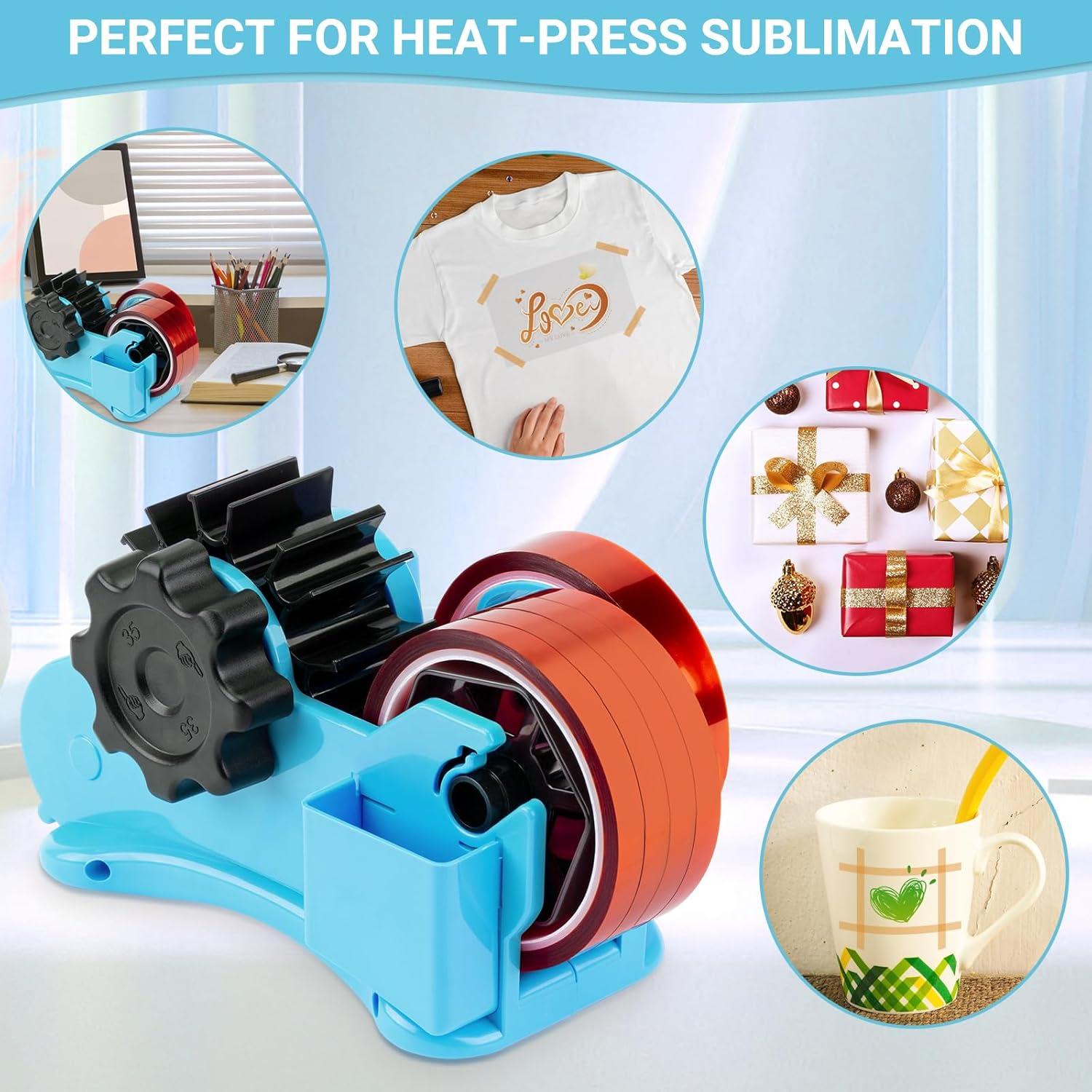 Dispensador de Cinta Térmica ThinkLearn Azul 1'' y 3''