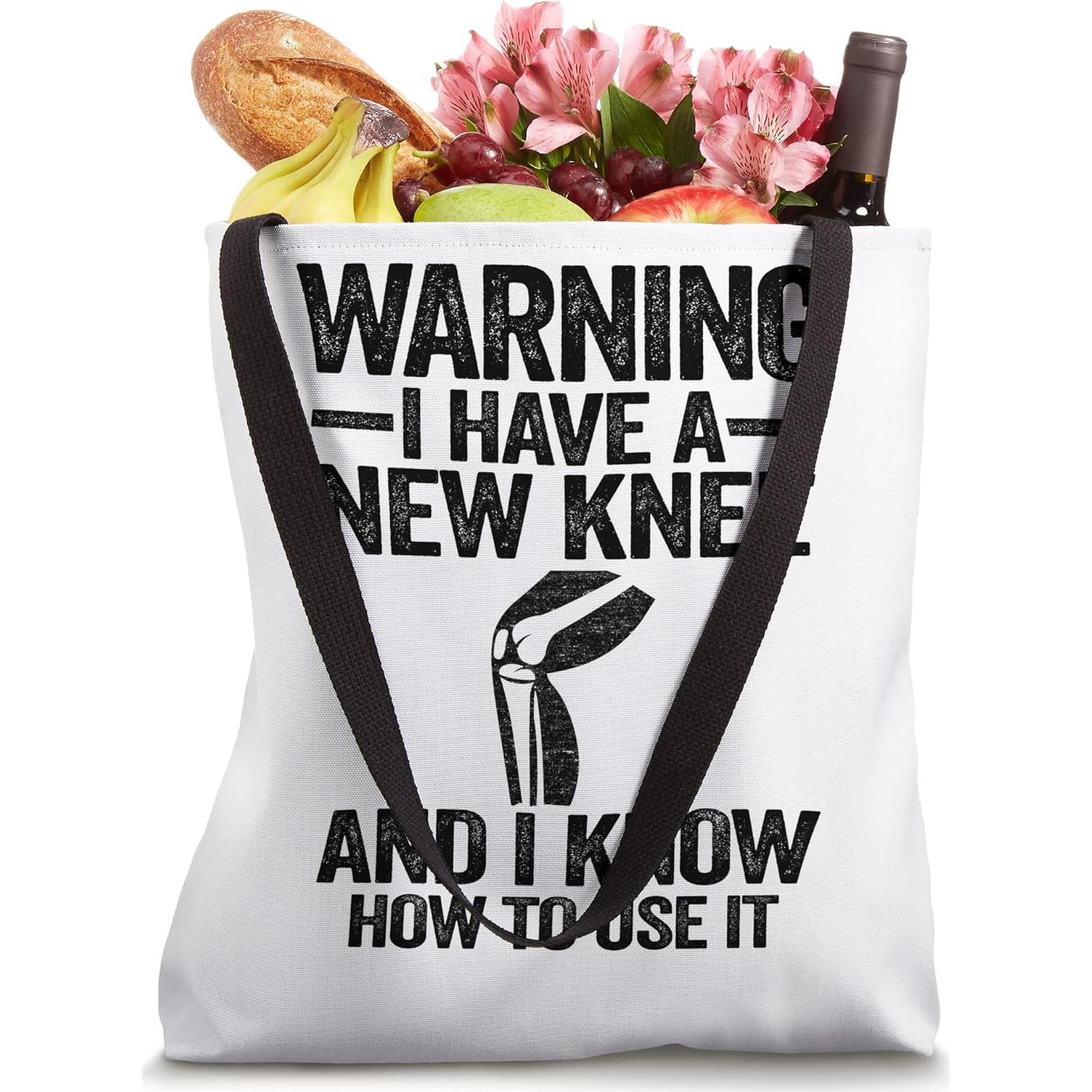 Bolsa de Cirugía de Rodilla Sarcástica 40.64 cm - Regalos Divertidos