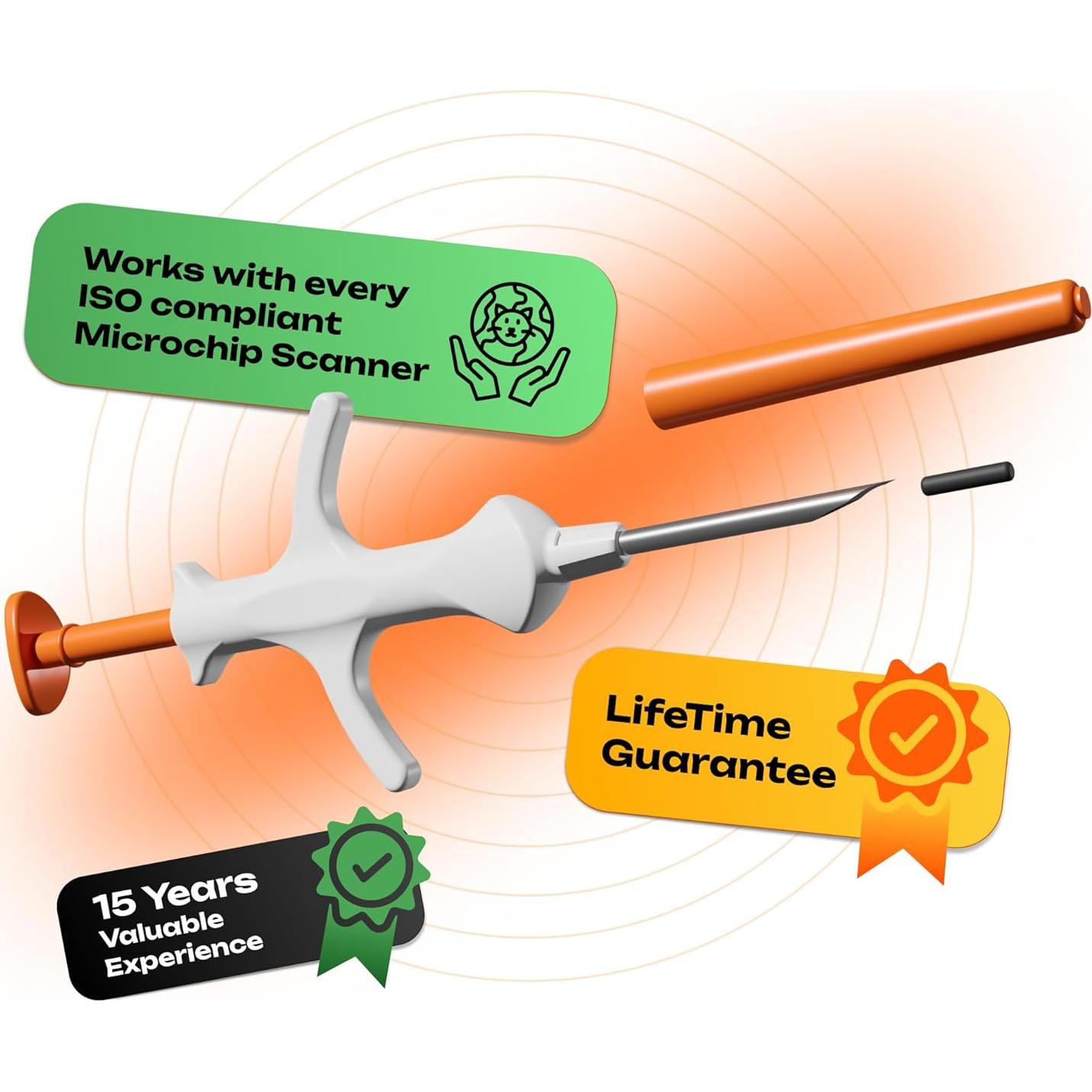 Microchip para Mascotas A-Chip PREMIUM Mini - Paquete de 3