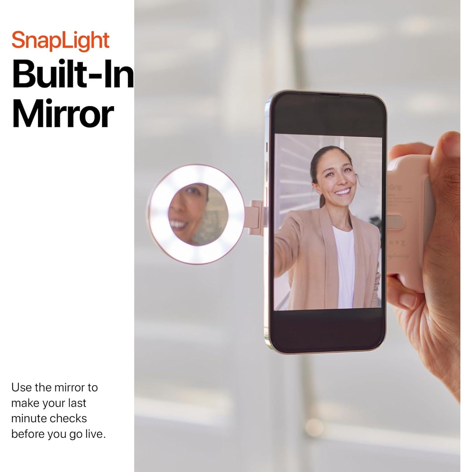 Luz de Anillo LED ShiftCam SnapLight Azul Abismo - 4 Brillos