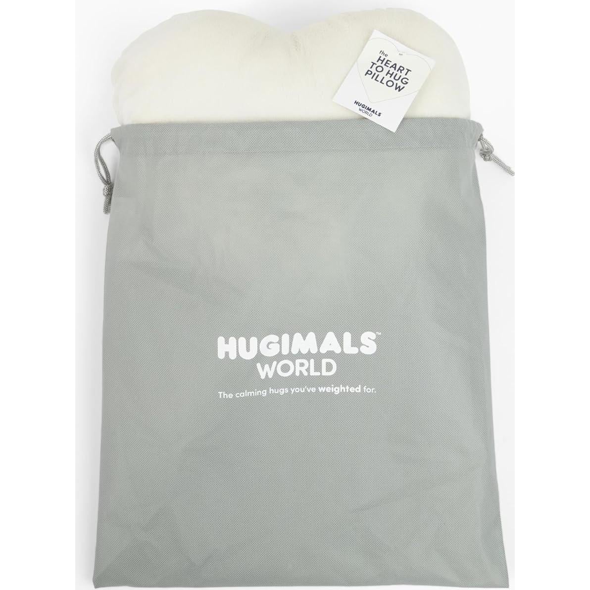 Almohada Corazón HUGIMALS 2.27 kg Ultra Suave para Relajación