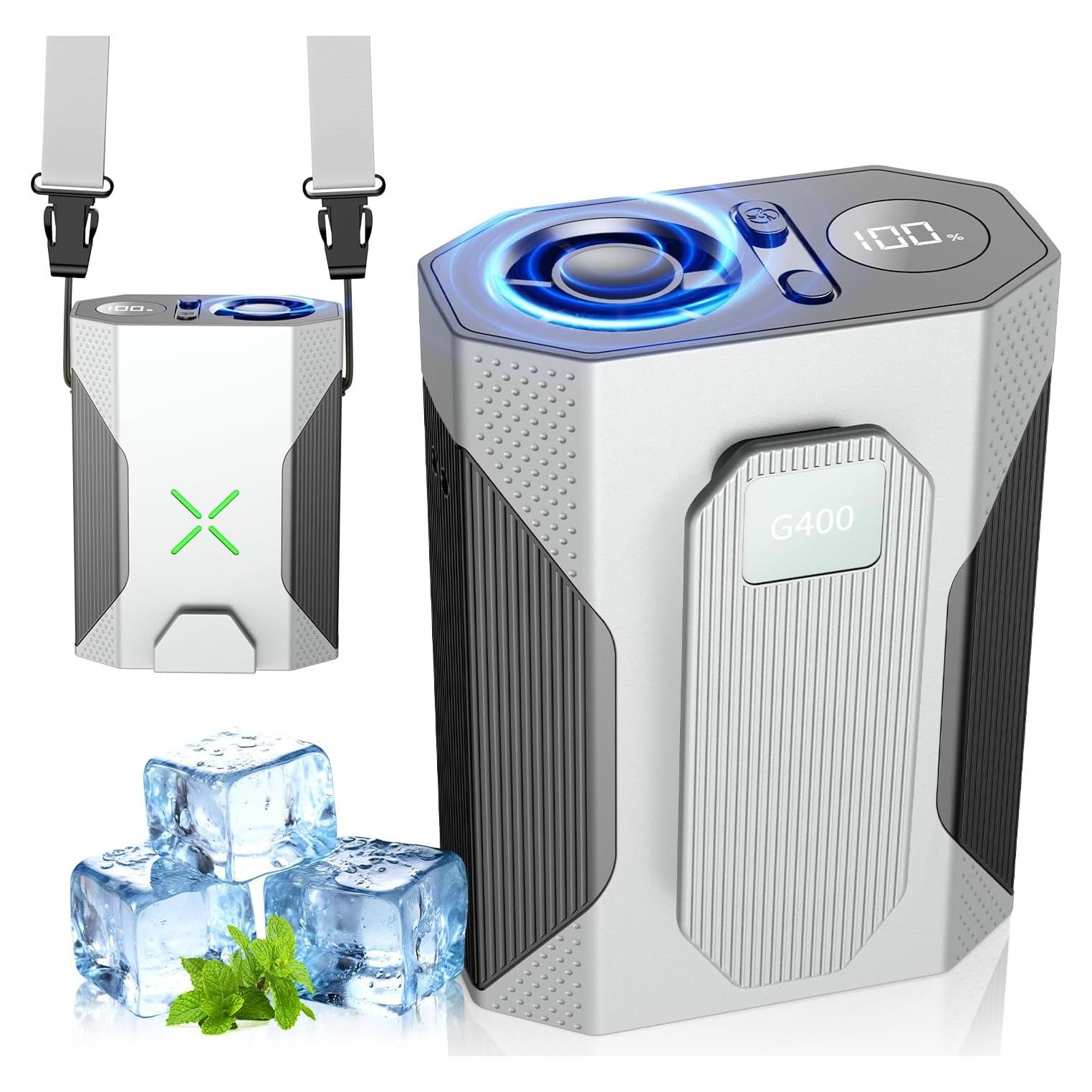 Ventilador de Cintura Portátil DRFLASH 5 Velocidades 5000mAh