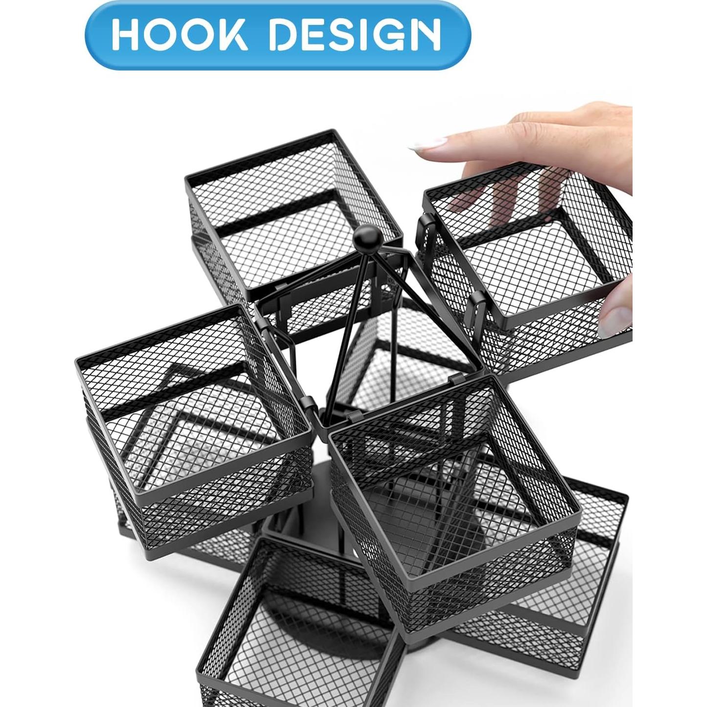 Organizador de Bolsitas de Té VOGWOLTH Carrusel Giratorio 96 Unidades