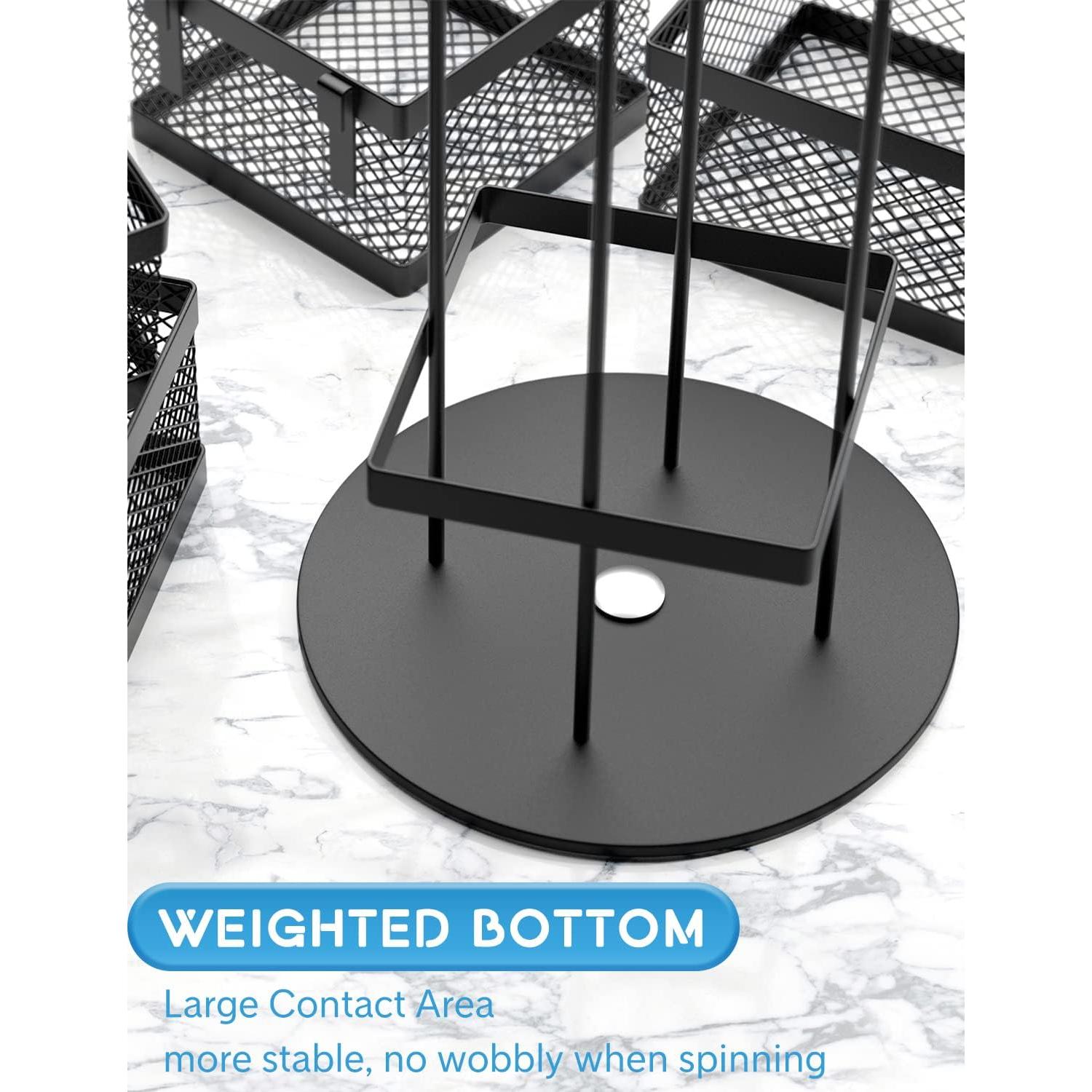 Organizador de Bolsitas de Té VOGWOLTH Carrusel Giratorio 96 Unidades