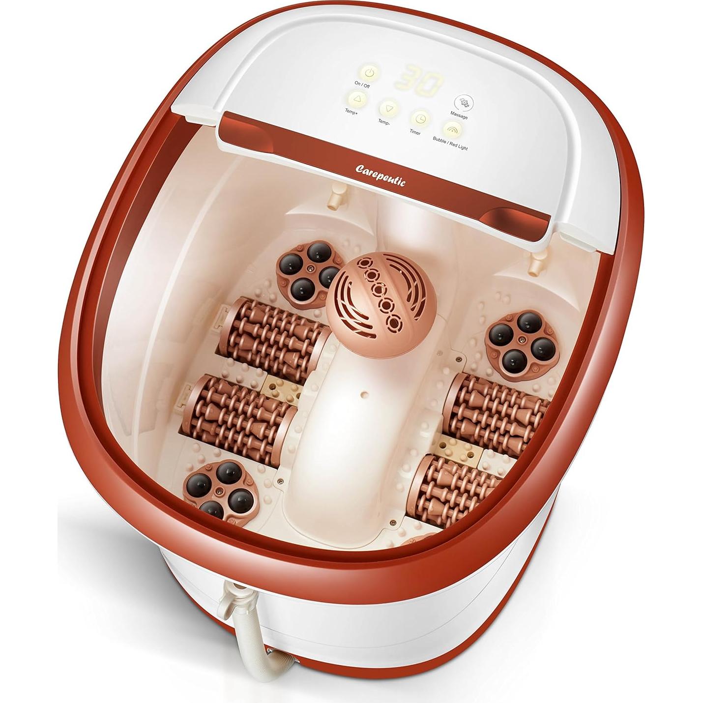 Masajeador de Pies Carepeutic Jet Spa Pantalla Táctil 7.26 Kg