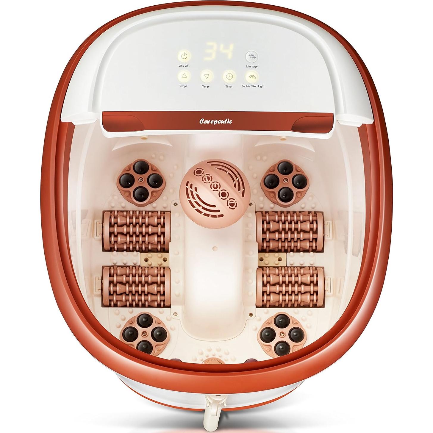Masajeador de Pies Carepeutic Jet Spa Pantalla Táctil 7.26 Kg