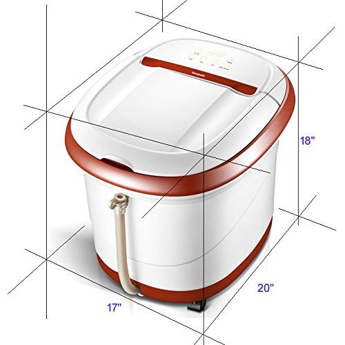 Masajeador de Pies Carepeutic Jet Spa Pantalla Táctil 7.26 Kg