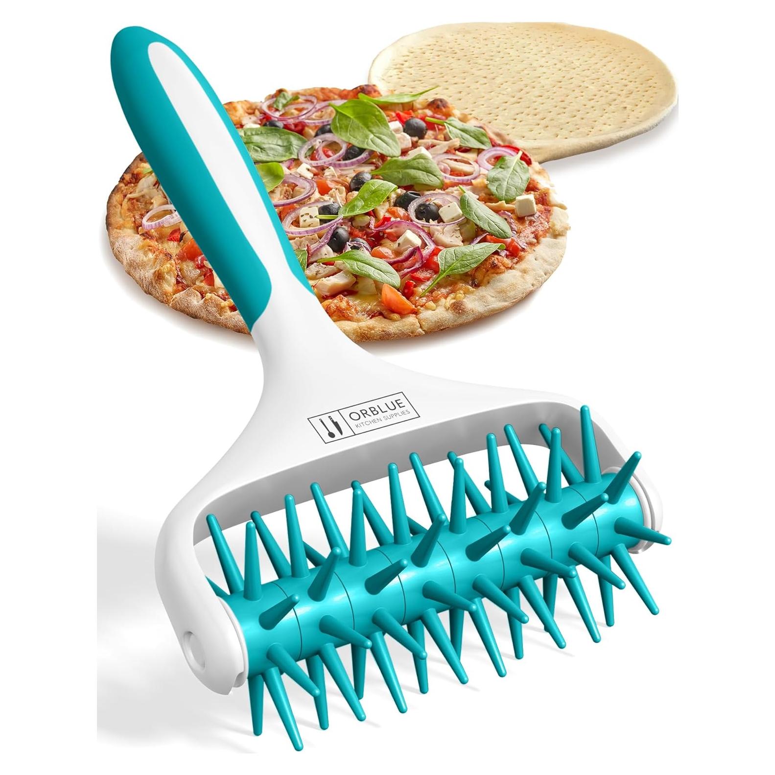 Rodillo Docker de Masa de Pizza Orblue - Herramienta de Cocina Aqua