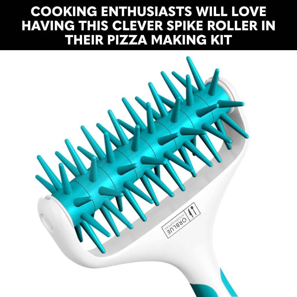 Rodillo Docker de Masa de Pizza Orblue - Herramienta de Cocina Aqua