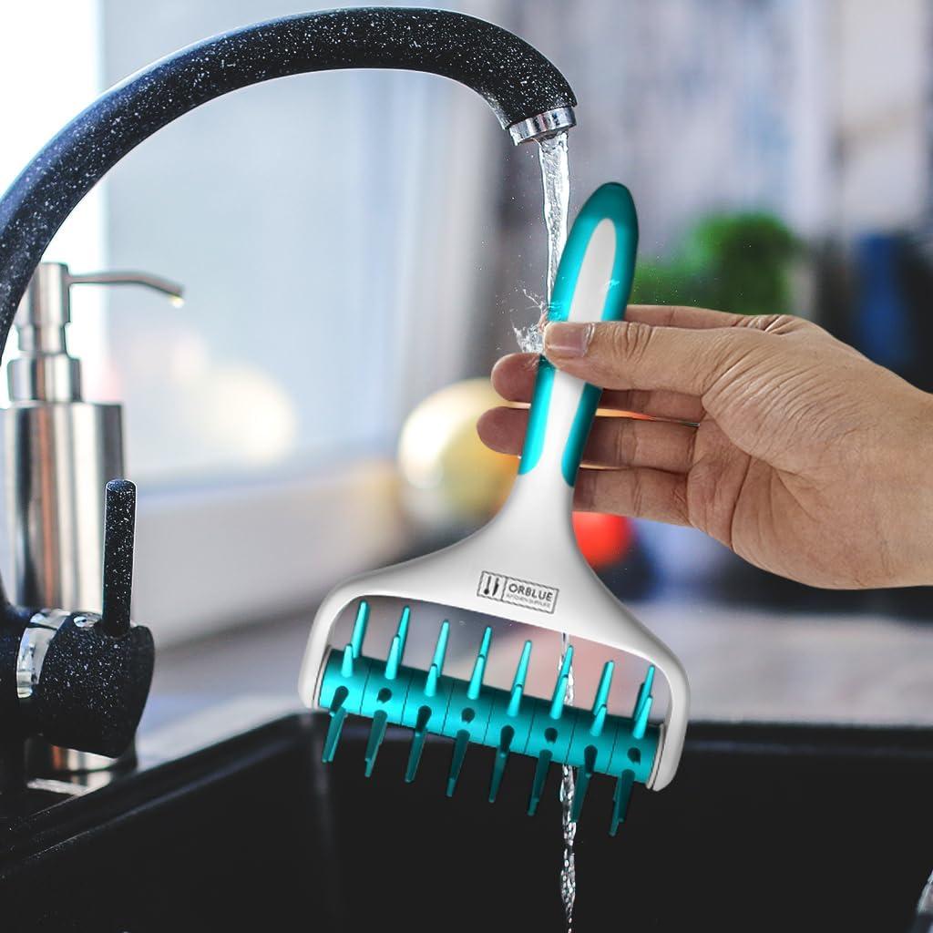 Rodillo Docker de Masa de Pizza Orblue - Herramienta de Cocina Aqua