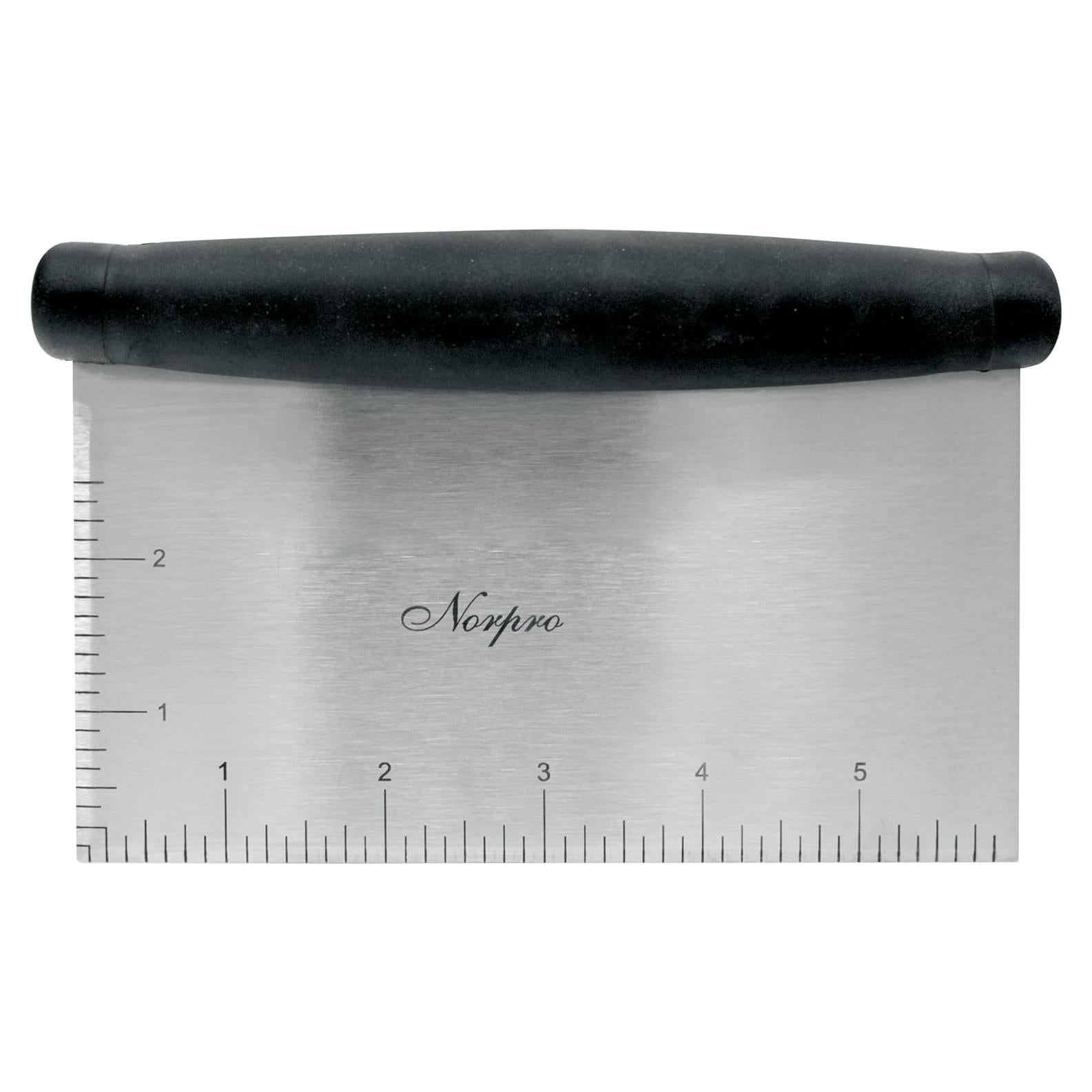 Raspador Cortador Norpro Grip-EZ Acero Inoxidable 15cm Negro