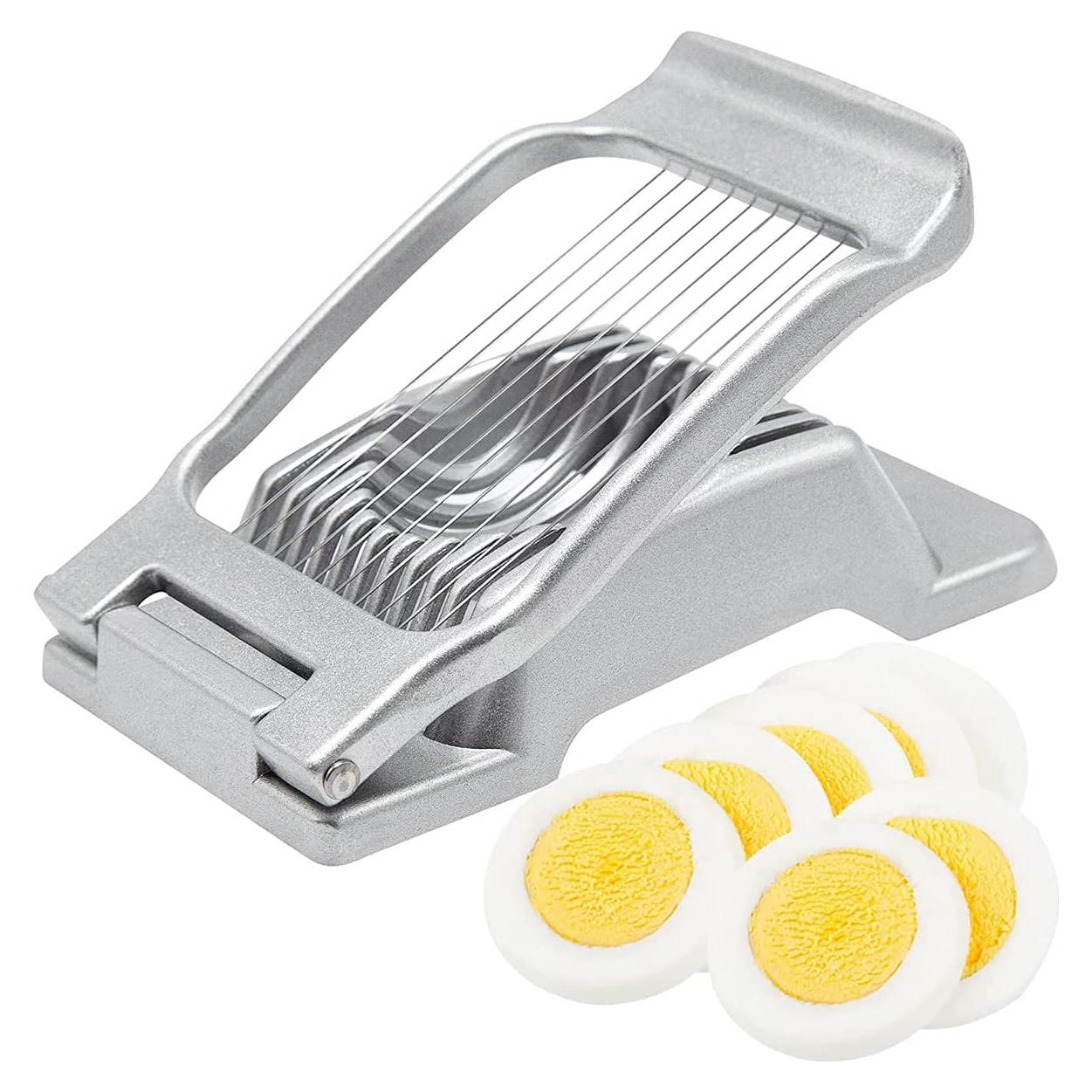 Cortador de Huevos Multifuncional LGHWKETH de Aluminio Plata
