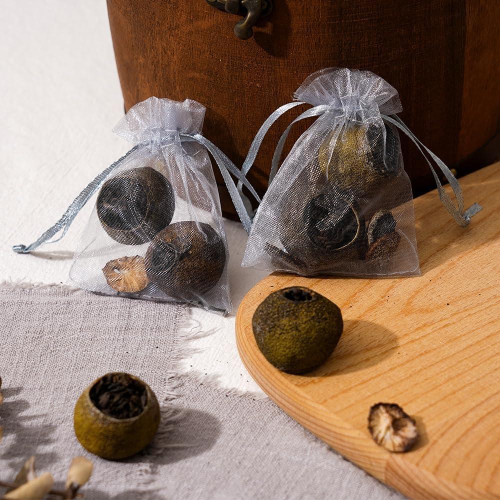 Bolsas de Organza Meowoo 100pcs 7.62x10.16cm Blancas