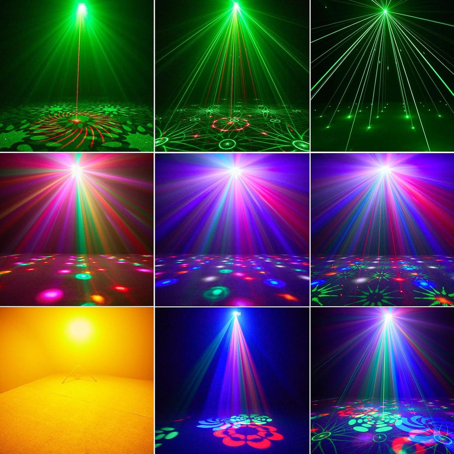 Luz DJ 5-en-1 Telbum VS-49X RGBW Estroboscópica