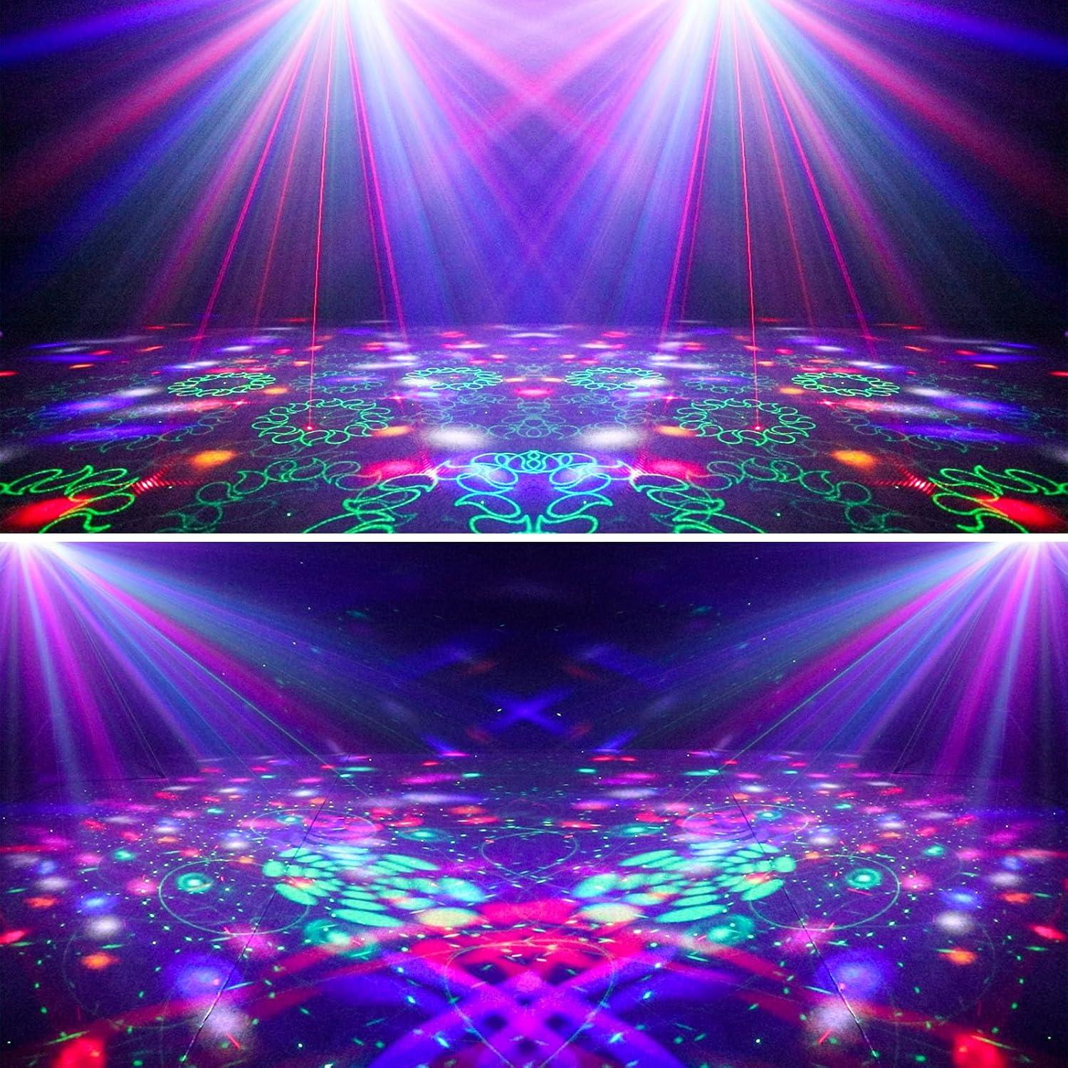 Luz DJ 5-en-1 Telbum VS-49X RGBW Estroboscópica