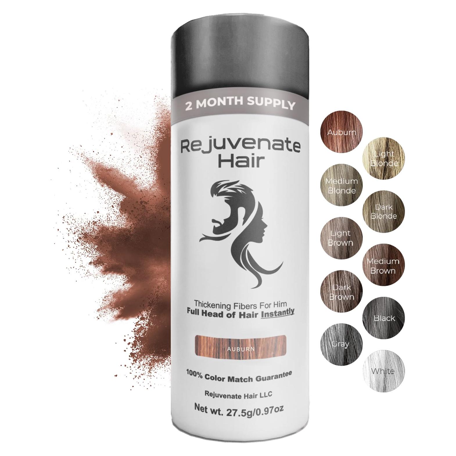 Fibras para Cabello Fino Castaño Rejuvenate Hair 27.5g