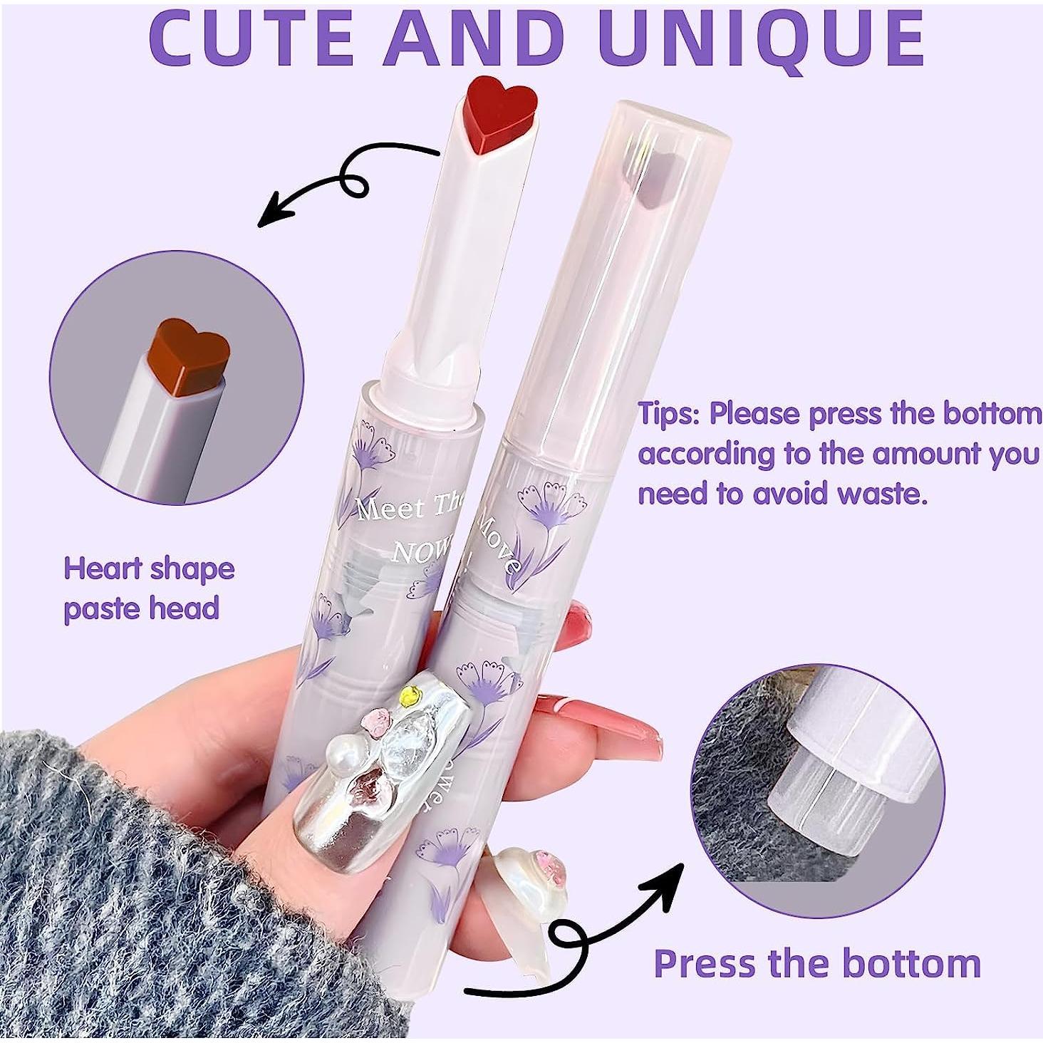 Set de Aceite Labial Hidratante Dulele 6 Colores Mate