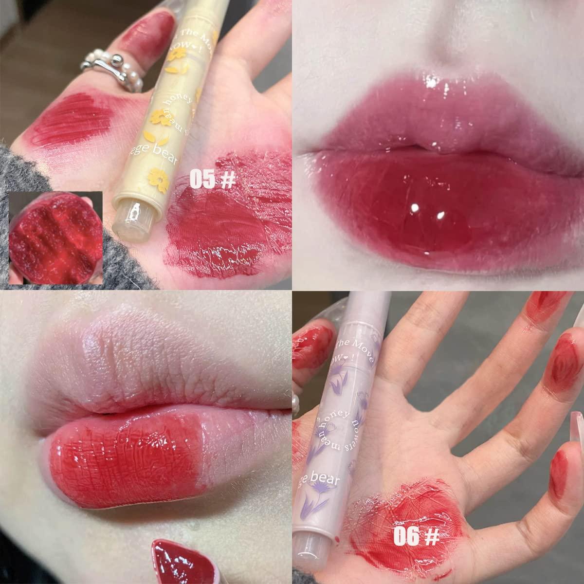 Set de Aceite Labial Hidratante Dulele 6 Colores Mate