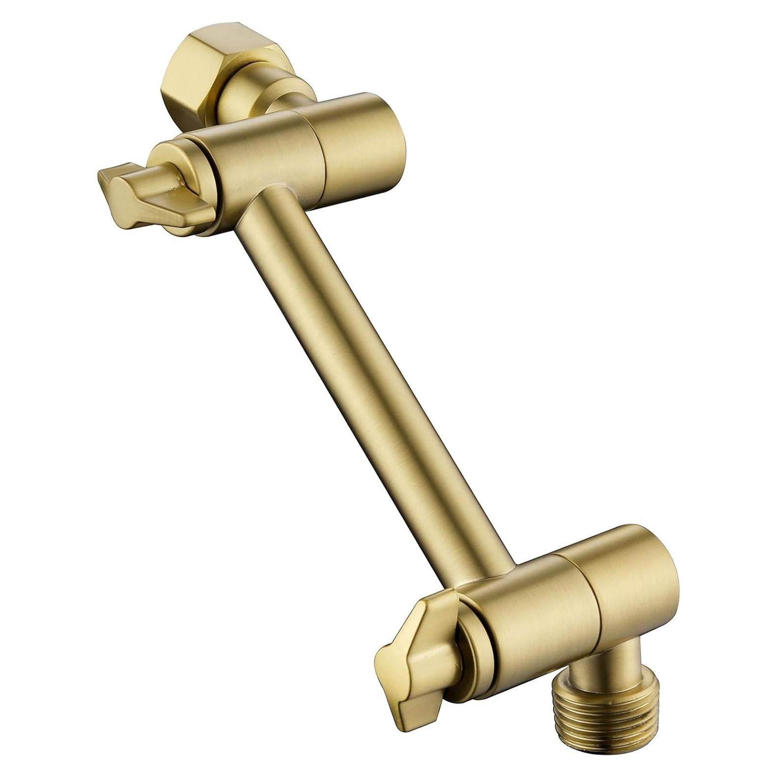 Brazo de Extensión para Ducha Senhozi Oro Cepillado 10.8 oz