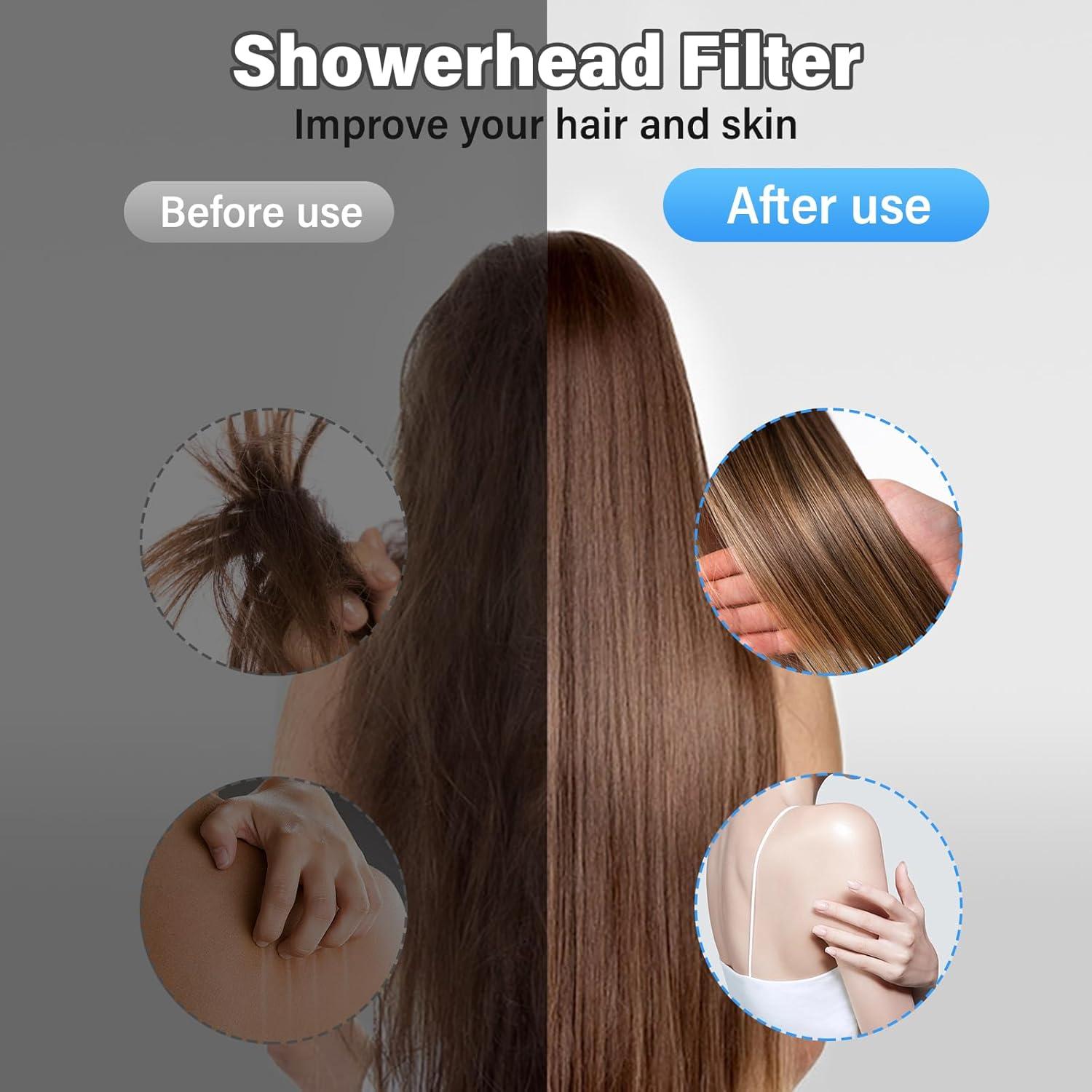 Cartucho Filtro de Ducha Affectnianly 1 PCS Carbono 2.0