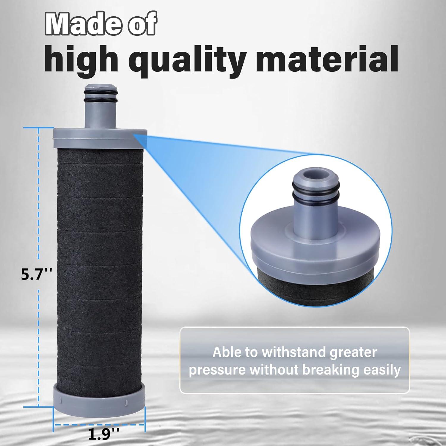 Cartucho Filtro de Ducha Affectnianly 1 PCS Carbono 2.0