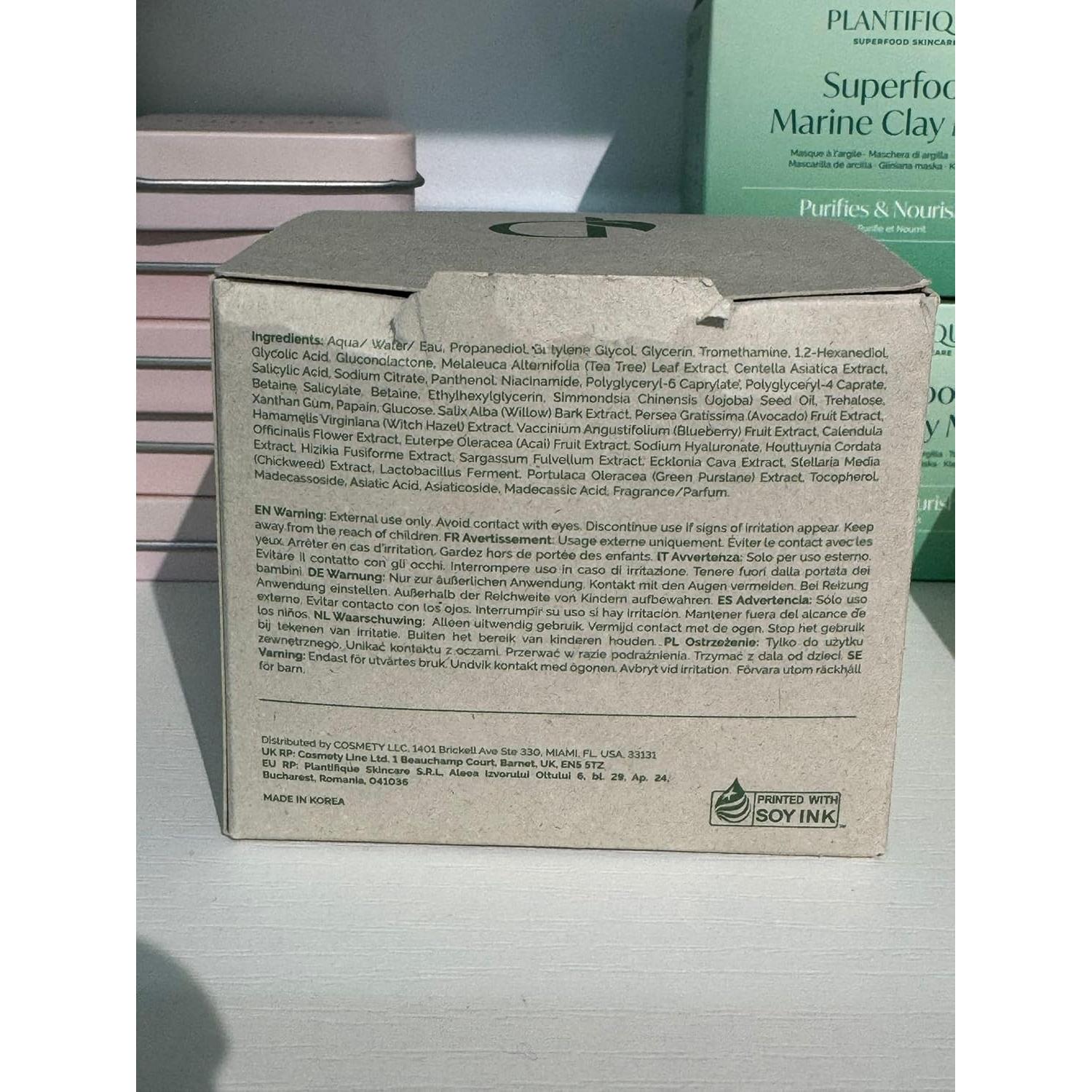 Almohadillas Exfoliantes Plantifique CICA 60 Pcs - Ácido Glicólico