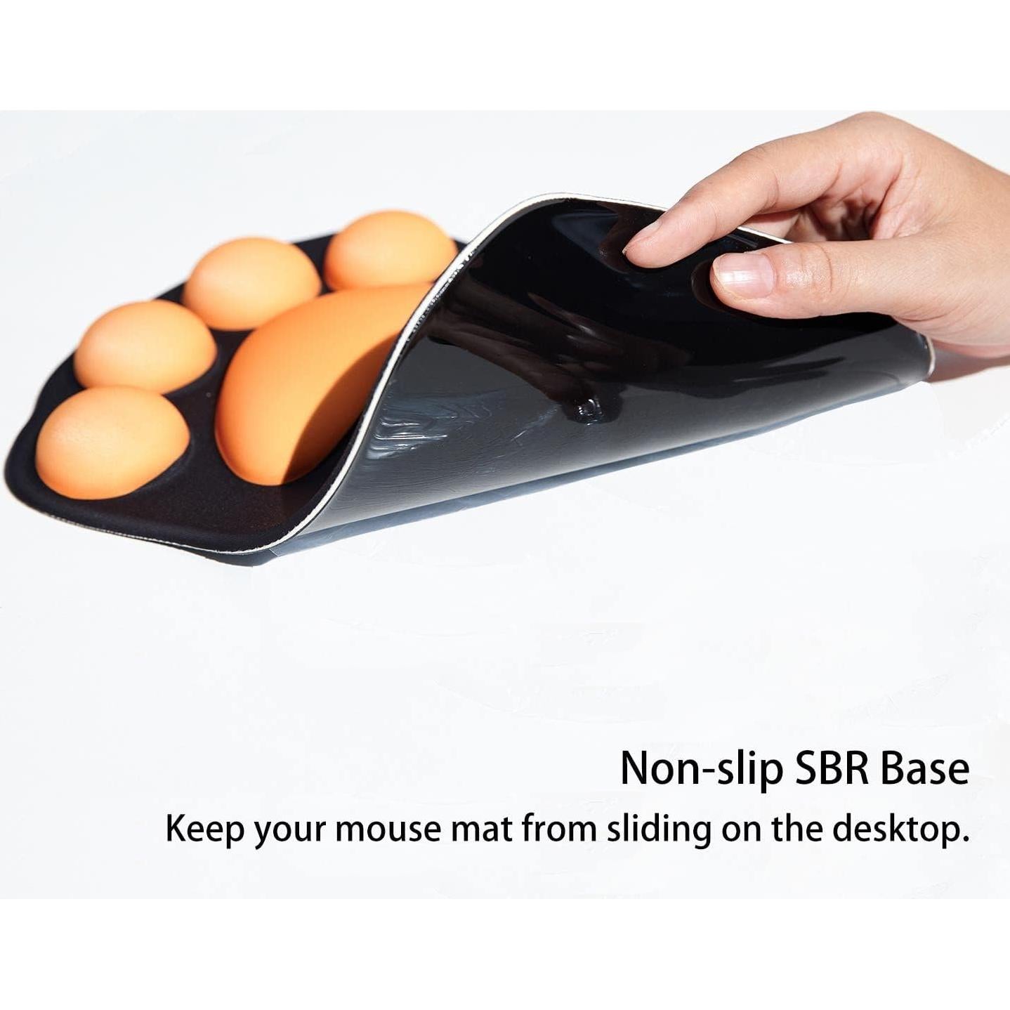 Alfombrilla de Ratón Ergonómica DOBAOJIA Patita de Gato