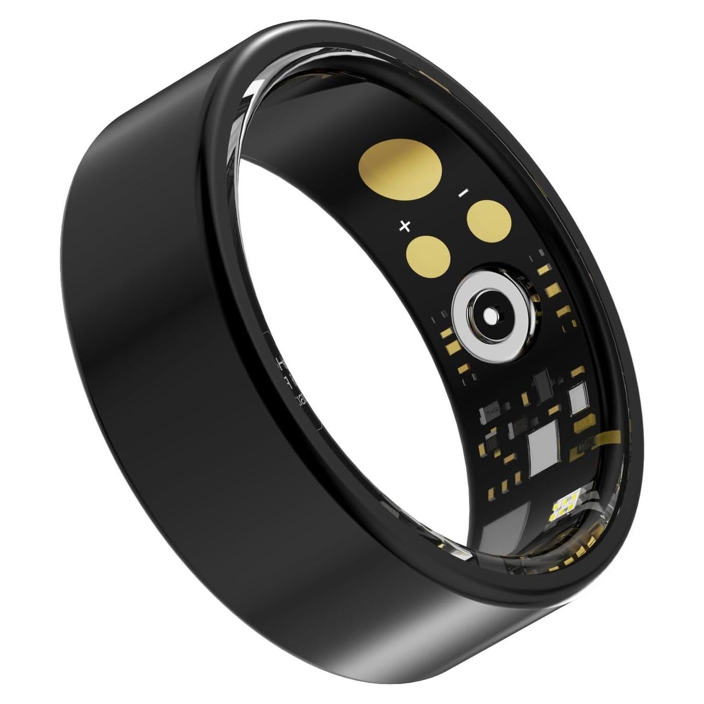 Anillo Inteligente SWISSES Negro 7 - Salud y Sueño IP68